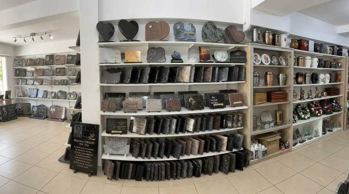 Articles de décoration sépultures Martinique