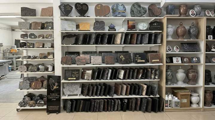 Vente accessoires funéraires Martinique